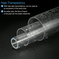 thumbnail image 5 of Uxcell Transparent Rigid Acrylic Pipe 6 mm ID x 12mm OD x 305mm Round Tube, 5 of 6