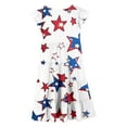 thumbnail image 3 of Utlike Girls Summer Dress Beach And Pool Cute Casual Sleeveless Flowy Dress Teens And Kids Playwear Outfit Toddler Unique Sundress Size 6 Years-7 Years, 3 of 5