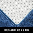 thumbnail image 7 of Lochas Luxury Fluffy Rugs Ultra Soft Shag Rug for Bedroom Living Room Kids Room, Children,6'x9',Indigo, 7 of 7