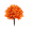 1 Piece, variant on Lighted Artificial Maple Topiary Tree with Ground Spike,Waterproof LED Fall Foliage Decor for Garden Pathway,Halloween Thanksgiving Outdoor Indoor Display,1 Piece