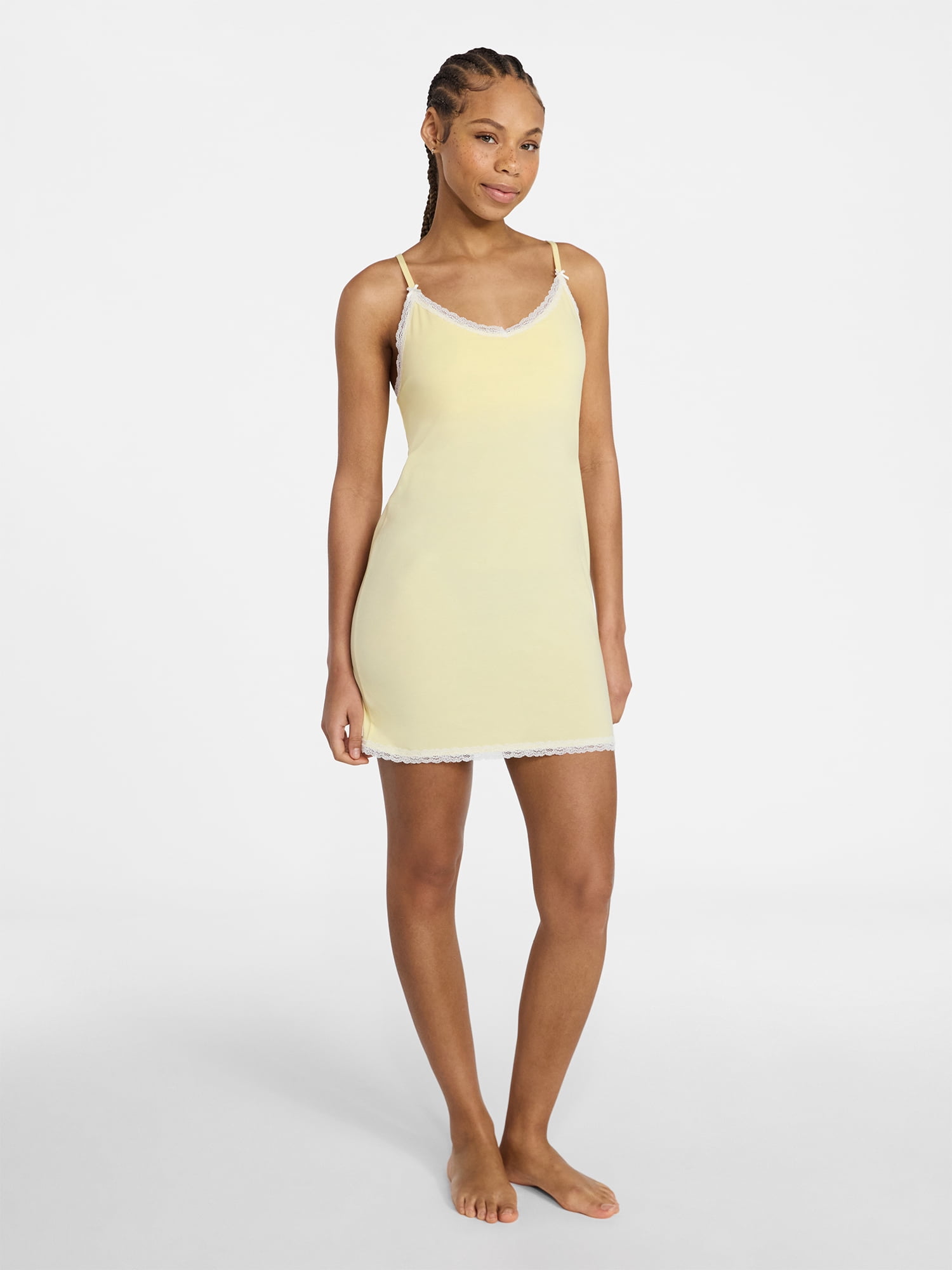 No Boundaries Sleep Lace Slip, Women's XXS-3X