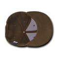 thumbnail image 5 of Decky 1076 6 Panel High Profile Structured Corduroy Snapback Hat-Coyote, 5 of 6