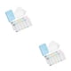 thumbnail image 3 of Bearachild PU Leather Notebook Binder Clear Binder Pockets Budget Envelope Azul 2piezas, 3 of 4