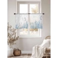 thumbnail image 3 of Seahorse Coastal Sheer Curtains 54 Inch Length 2 Panels for Living Room, Summer Beach Ocean Nautical Coral Voile Kitchen Curtain Set, Luxury Privacy Drapes Window Treatment for Bedroom, 3 of 7