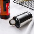 thumbnail image 2 of Abridor de botellas Sincero de acero inoxidable push-down para cerveza, 2 of 4