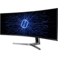 thumbnail image 1 of SAMSUNG LC49RG90SSNXZA 49-Inch CRG9 Curved Gaming Monitor, Black, QHD, 120Hz, 1 of 14
