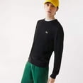 thumbnail image 2 of Lacoste Mens Organic Cotton Crew Neck Sweater Black AH1985 031, 2 of 5