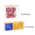 thumbnail image 3 of Transparent Food Sealing Bag Good Sealing Widened Bottom Multiple Sizes Reusable Food Storage Bags for Home Travelling 25Pcs M, 3 of 3