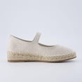 thumbnail image 5 of Cushionaire Tapas Canvas Mary Jane Flat Espadrilles for Women, Cushioned Comfort Closed Toe with Adjustable Strap, 5 of 11