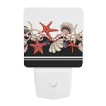 thumbnail image 5 of Goofa Starfishes Shells Night Light, Plug-in, Dusk to Dawn Sensor, Warm White, Ambient Lighting, Ideal Kids Adults Nightlight-US, 5 of 9