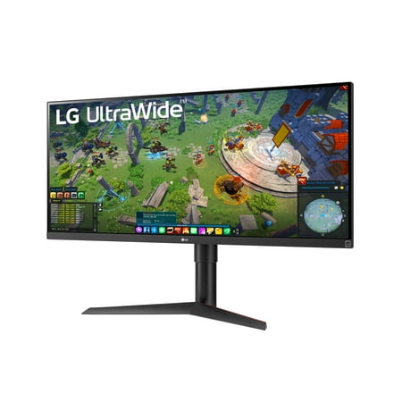 LG - 34” UltraWide FHD HDR 75Hz FreeSync Monitor (USB) - Black