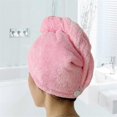 thumbnail image 4 of Toallas de baño GIANTEX para mujer, de microfibra, de secado rápido, para el cabello, para adultos, 4 of 4
