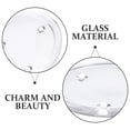 thumbnail image 3 of Centre de Table de Cuisine en Verre Élégant 2 Pcs 5.0X5.0X0.6In, 3 of 8
