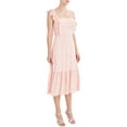 thumbnail image 5 of BCBG Paris Women's Ruffle Strap Midi Dress, 5 of 9