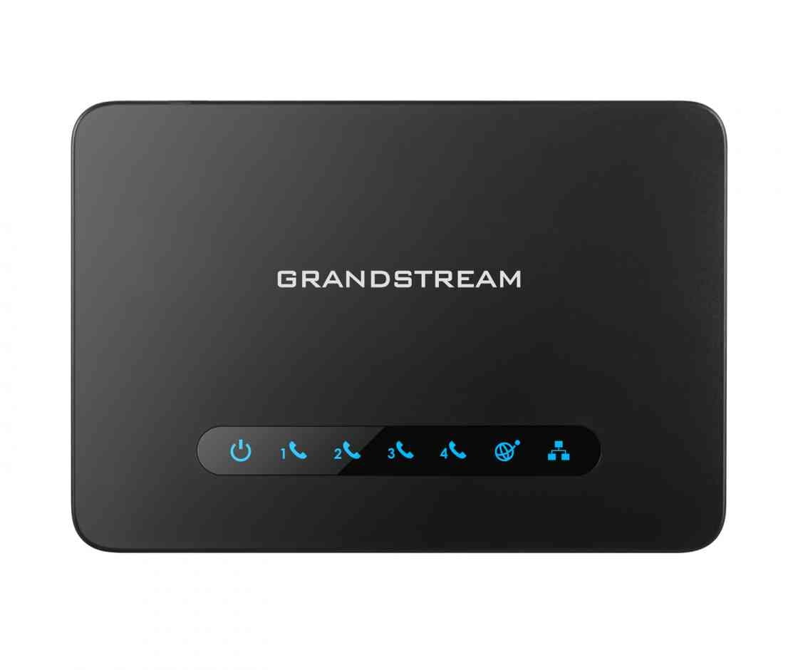 Grandstream HT814 Analog Telephone Adapter Supports 4 FXS Ports + NAT