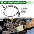 thumbnail image 2 of Sensor de Velocidad de Rueda ABS Unique Bargains Sensor ABS Sistema de Frenado Antibloqueo No.96862905 para Chevrolet Sonic 2013-2018 1 Pc Frontal Izquierdo, 2 of 7