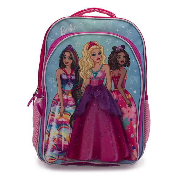 Mochila escolar Barbie & Friends Cosplay para niñas de 16 pulgadas