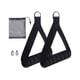 thumbnail image 2 of 2 asas de ejercicio, accesorios de gimnasio de alta resistencia, agarres para bandas de resistencia para gimnasio Negro, 2 of 9