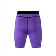 thumbnail image 5 of BRANROY Men's Running Cycling Swim Shorts - Lightweight Compression Color-Block Athletic Shorts for Men,Gym Shorts and Running Shorts,Purple,XL, 5 of 5