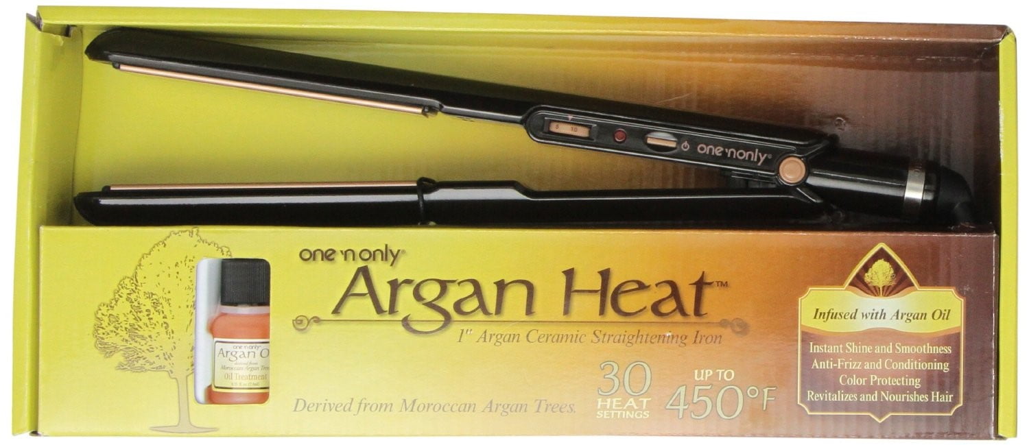 diva hair straighteners with argan