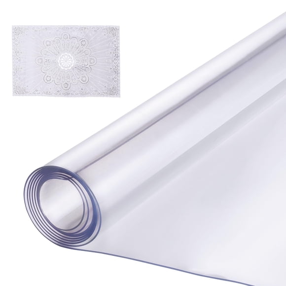 Mantel VEVOR de plástico, 36 x 54 cm, 1,5 mm de grosor, PVC transparente