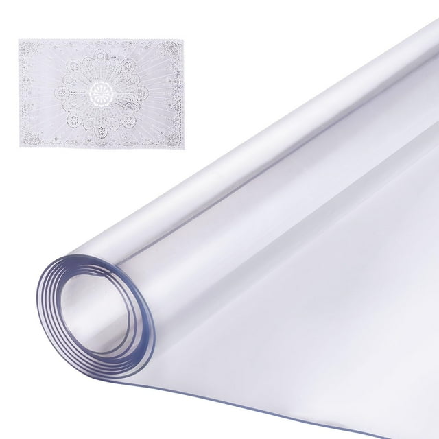Mantel VEVOR Plastic 1372x1372 mm PVC transparente 2.0 mm