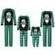 thumbnail image 1 of Conjunto de pijamas familiares a juego de Navidad Fiomva con estampado de dinosaurios de dibujos animados, ropa de dormir para el hogar, pijamas para adultos y niños, 1 of 8