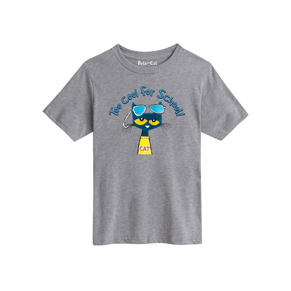 PETE THE CAT Pete The Cat Too Cool For School Multi Youth Short