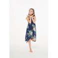 thumbnail image 5 of Girl Hawaiian Halter Dress in Pineapple Garden Navy Size 12, 5 of 5