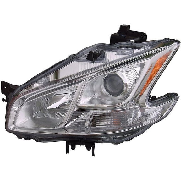 Left Headlight Assembly - Compatible with 2009 - 2014 Nissan Maxima 2010 2011 2012 2013