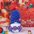 thumbnail image 1 of Danhjin Knitted Dolls Independence Day Decorations Knit Hat Doll Ornament Table Decor, 1 of 6