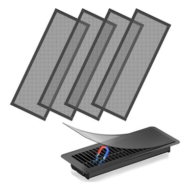 Floor Vent Covers, Magnetic Vent Covers Mesh Screen Air Vent Filter,C