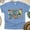 CarolinaBlue, variant on Blame It On The Drink Package Shirt – Funny Cruise Vacation Tee, White, Size S
