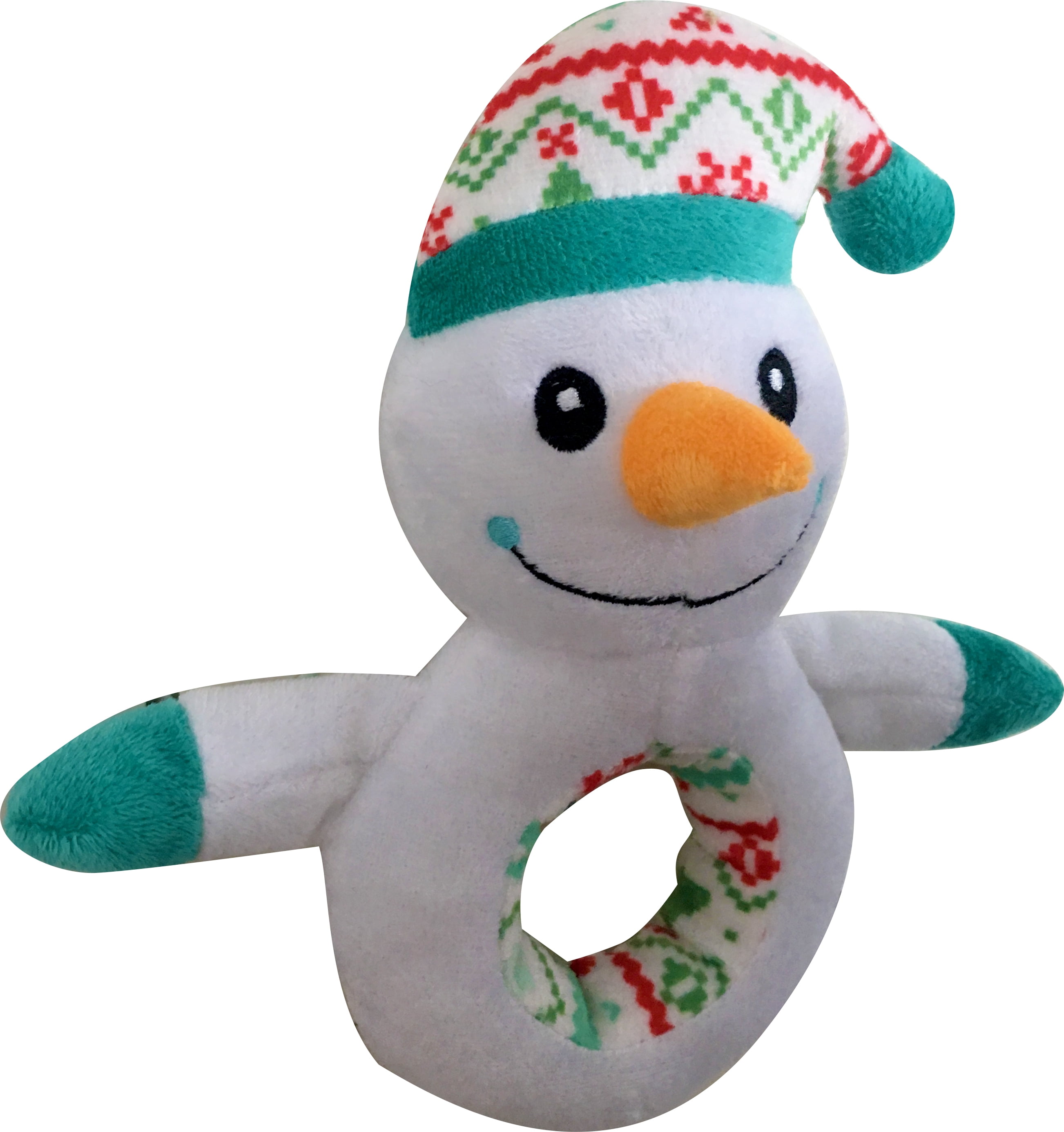 snowman dog toy