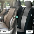 thumbnail image 5 of FH Group Trendy Elegance 3D Air Mesh Seat Covers Fit For Car Truck SUV Van - Front Seats, 5 of 5