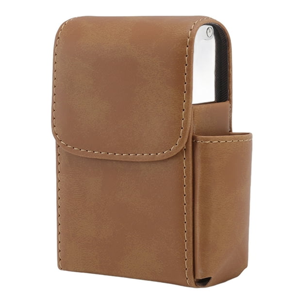 Estuche de PU Soporte para encendedor 20 paquetes Diseño de billetera para hombres Humo ANGGREK Otros