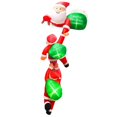 thumbnail image 1 of Papá Noel inflable navideño para exteriores, 240 cm de alto, ideal para patio y jardín., 1 of 9