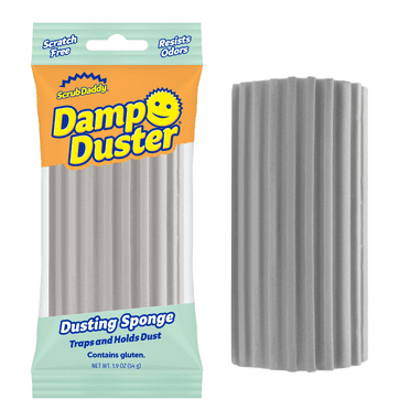 Scrub Daddy Damp Duster Sponge Multipurpose Foam Duster