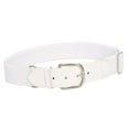 thumbnail image 4 of QccHieUs Baseball Belt Softball Belt Belt for Youth and Adult ,Belt with Sliding Adjuster White, 4 of 9