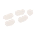 thumbnail image 4 of Juego de 5 de silicona para tapones antipolvo 13 "/ 15" Claro Sunnimix Tapones antipolvo de silicona, 4 of 5