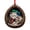 Arctic Fox Family In Tree Hollow, variant on Forest Animal Christmas Tree Ornaments, Winter Cabin Tree-Hollow Acrylic Hanging Decor with Red Ribbon, Cute Winter‑Scene Decor, Xmas Tree Fireplace Wreath Indoor Decoration & Holiday Gift