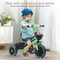 thumbnail image 4 of Triciclo infantil Youthkkee para niños de 1 a 3 años con luces LED y canasta, 4 of 6