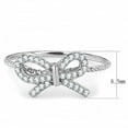 thumbnail image 2 of Womens Rings High polished (no plating) Stainless Steel Ring with AAA Grade CZ in Clear DA057, 2 of 4