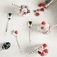 thumbnail image 6 of Stainless Steel Ice Cream Spoons (Set of 4) 6.25 x 1.125 x 0.5, 6 of 9