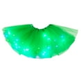 thumbnail image 2 of St. Patrick's Day AXXD Women Skirts Under $10,Mesh Tulle Princess Skirt With LED Small Bulb Skirt Maxi Skirt Green S, 2 of 4