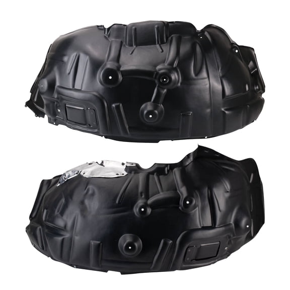 TRQ Front Inner Fender Liner Set Fits 2009-2010 Dodge Ram 1500 2011-2014 Ram 1500 CH1248152 CH1249152