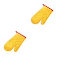 thumbnail image 1 of Bearachild Manoplas anti-calor Guante para horno de microondas Guantes de algodón resistentes al calor Utensilios de cocina elaborados Manoplas Type1 NO1, 1 of 6
