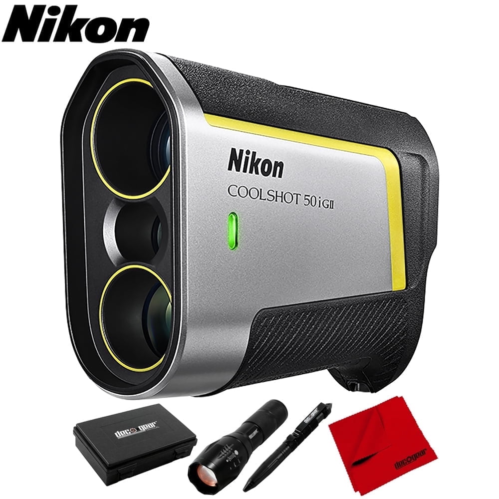 Nikon Golf Coolshot Pro III Stabilized White/Black GPS/Range
