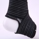 thumbnail image 2 of 1 par - Tobillera elástica negra con correa - Soporte de férula para tobillos débiles, esguinces y lesiones deportivas. para hombres y mujeres, fleje de pie izquierdo o derecho oso de fresa Electrónica, 2 of 4