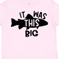 thumbnail image 4 of Inktastic It Was This Big Fishing Humor Boys or Girls Toddler T-Shirt, 4 of 5